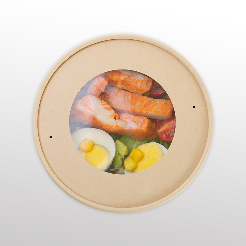 Ciotola di carta rotonda