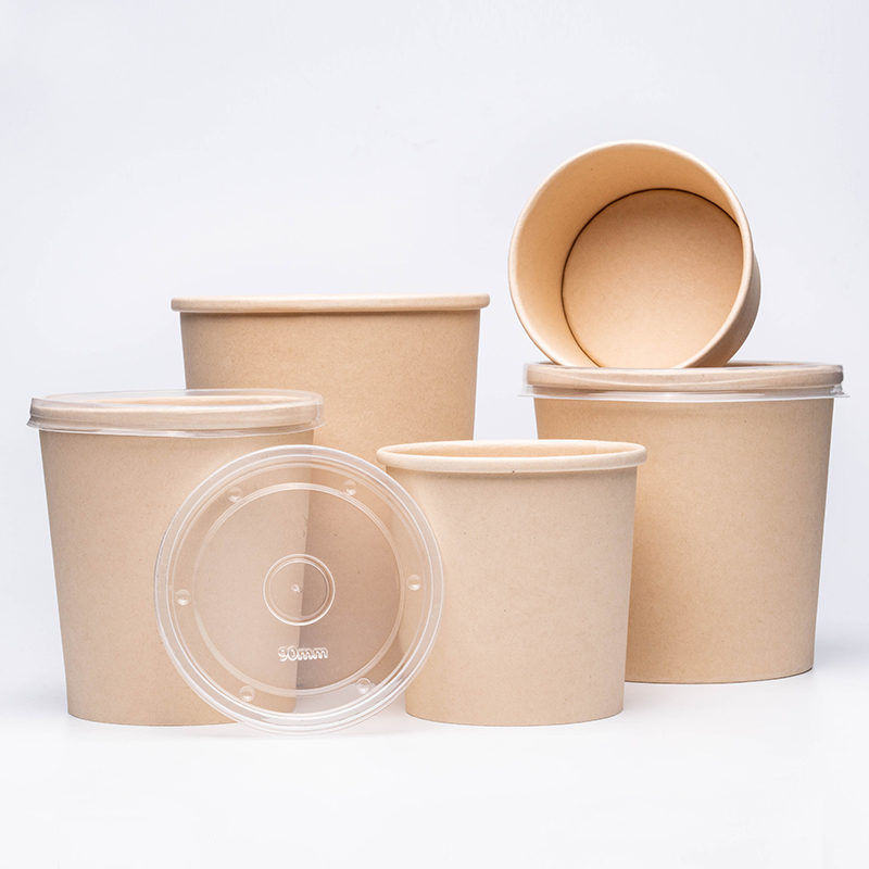 Contenitore per zuppa di carta