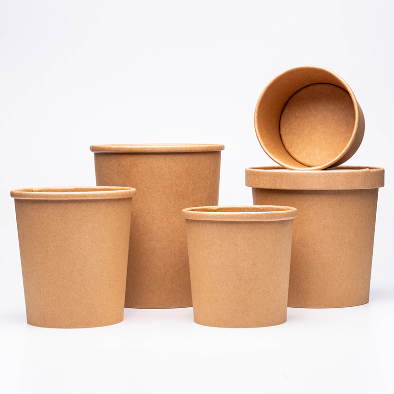 Contenitore per zuppa di carta