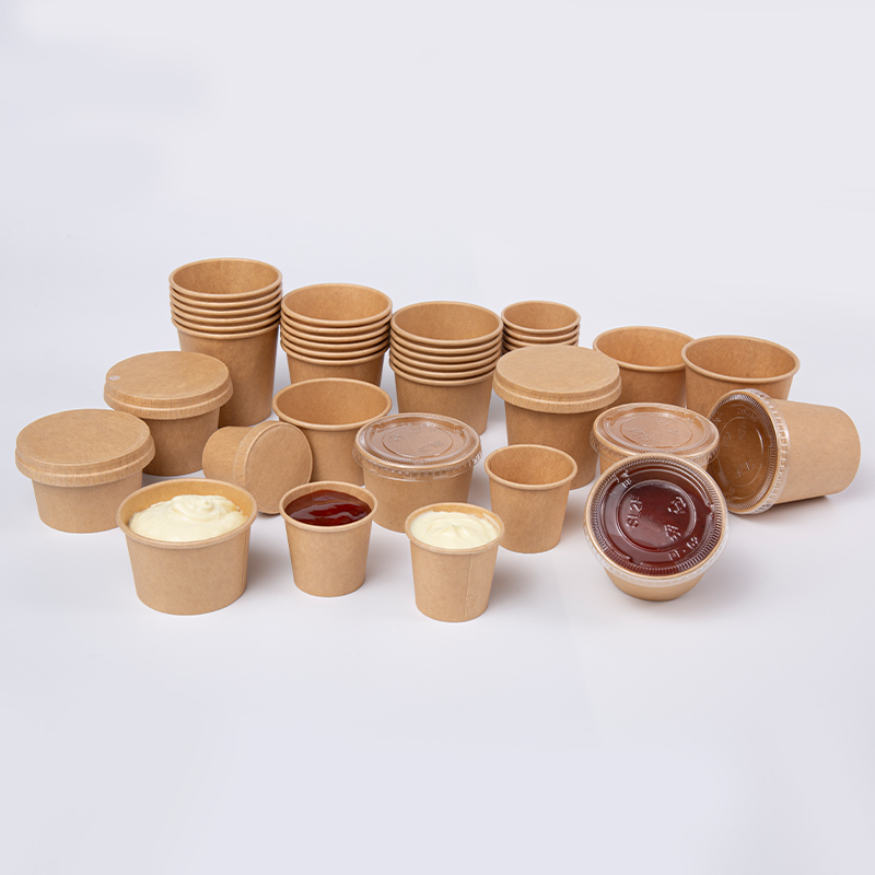 Bicchiere di carta per salsa