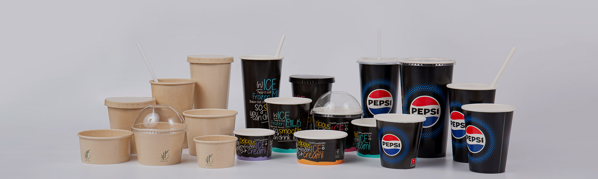 Bicchiere di carta fredda